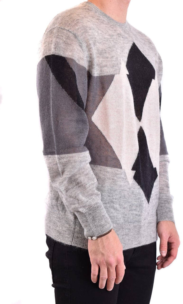 Neil Barrett Men Knitwear Grijs