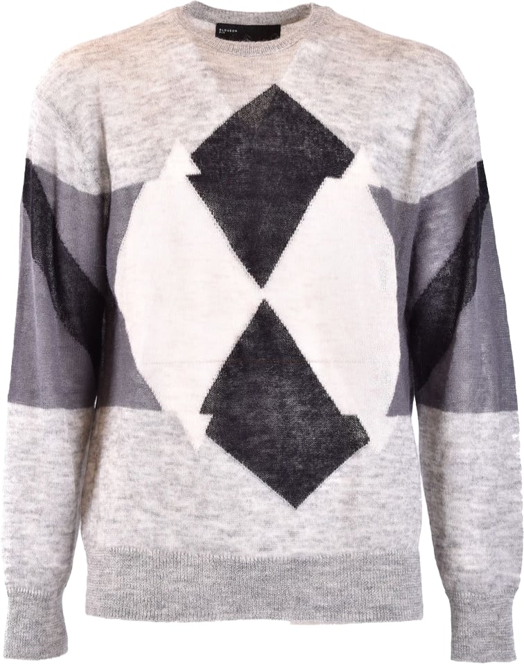 Neil Barrett Men Knitwear Grijs