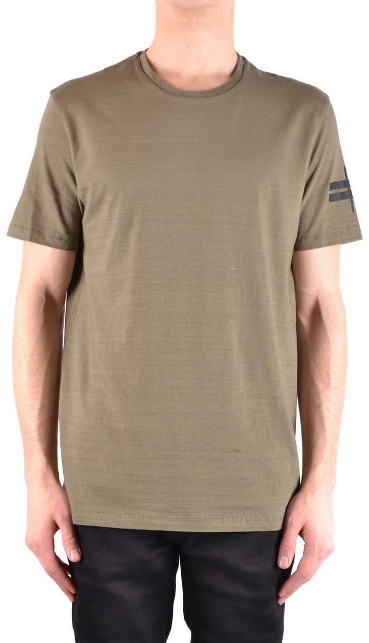 Neil Barrett Men T-Shirt Groen