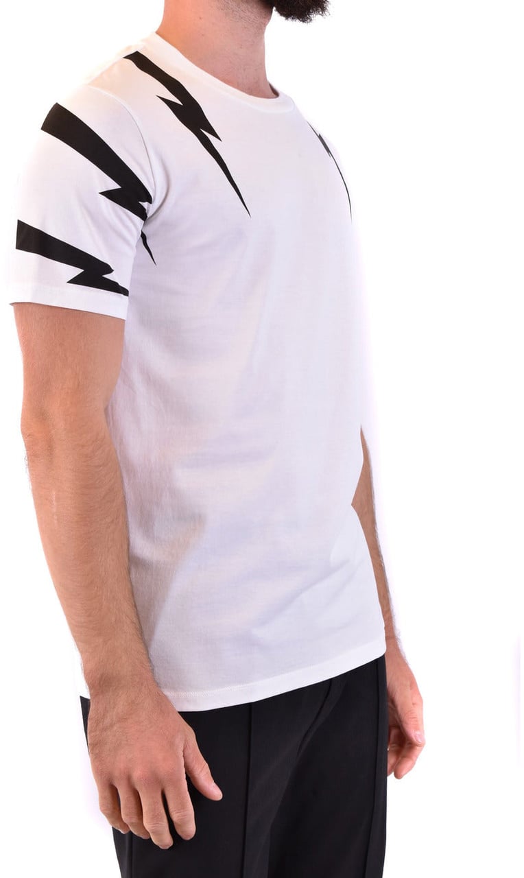 Neil Barrett Men T-Shirt Wit