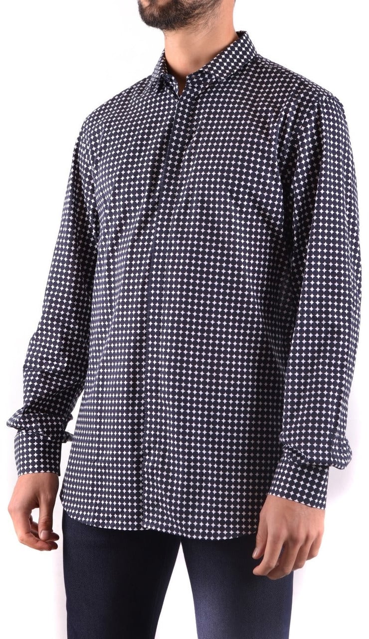 Neil Barrett Neil Barrett Men Shirt Blauw