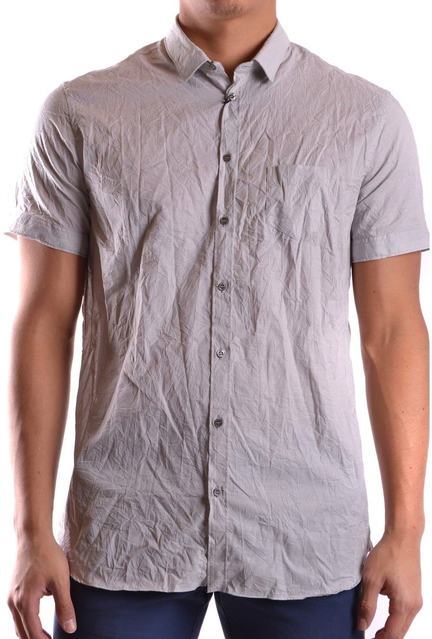 Neil Barrett Men Shirt Grijs