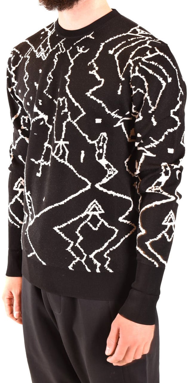 Neil Barrett Men Knitwear Zwart
