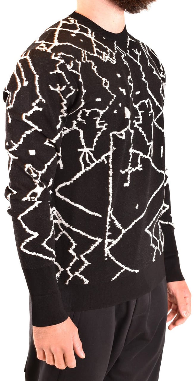 Neil Barrett Men Knitwear Zwart