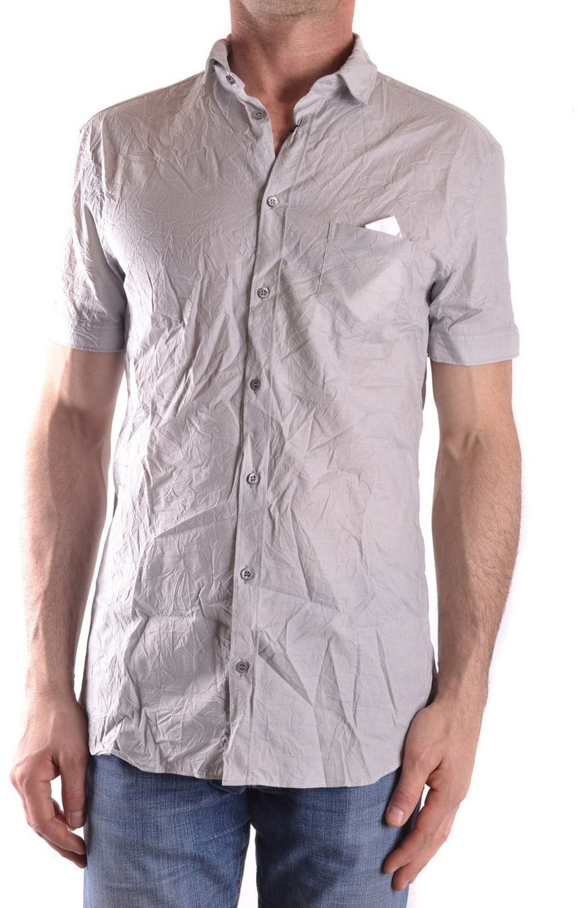 Neil Barrett Neil Barrett Men Shirt Grijs