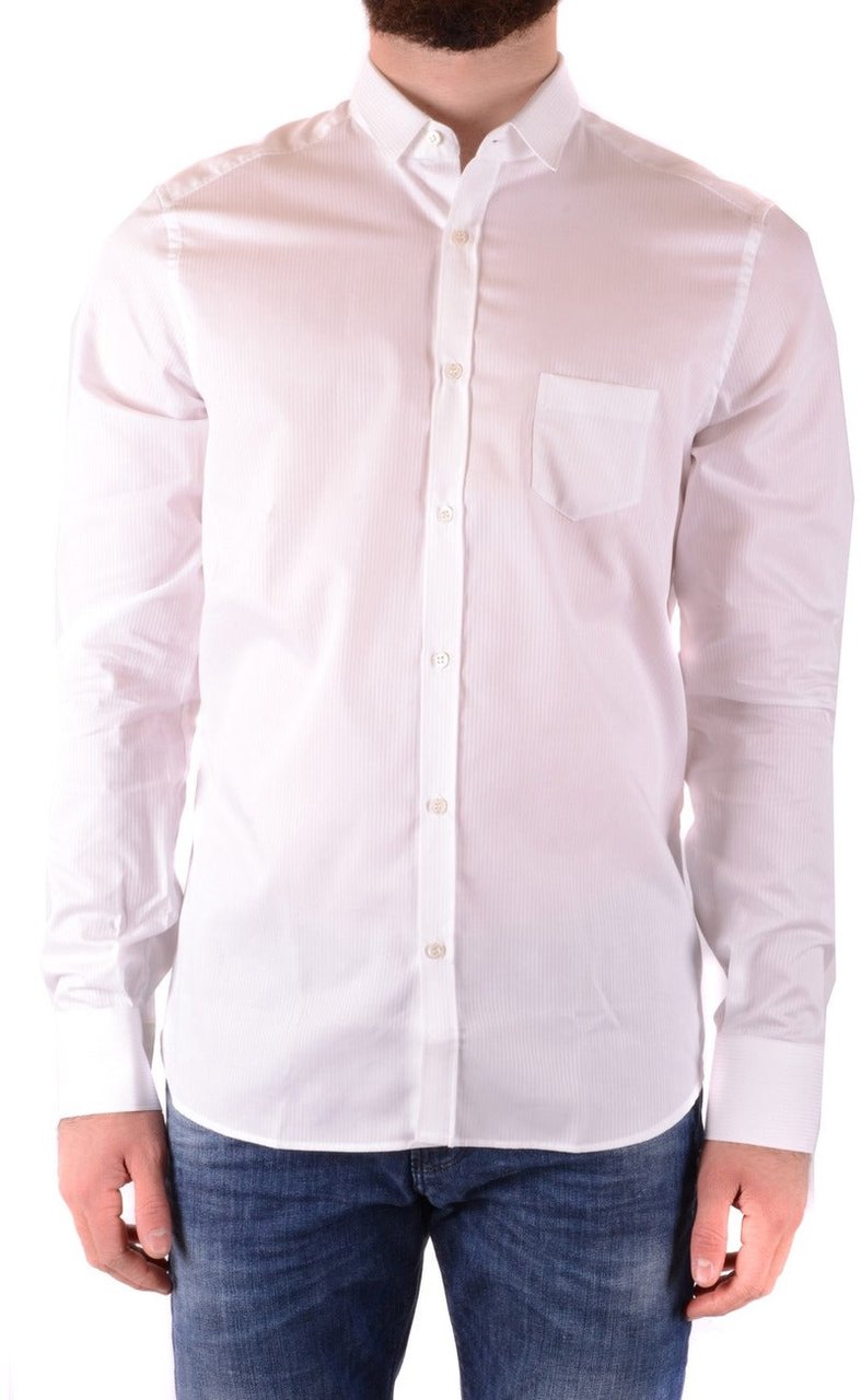 Neil Barrett Men Shirt Wit