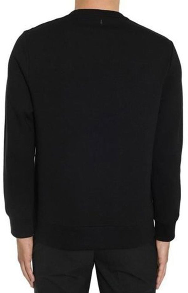 Neil Barrett Neil Barrett Black Lyocell Sweatshirt Zwart
