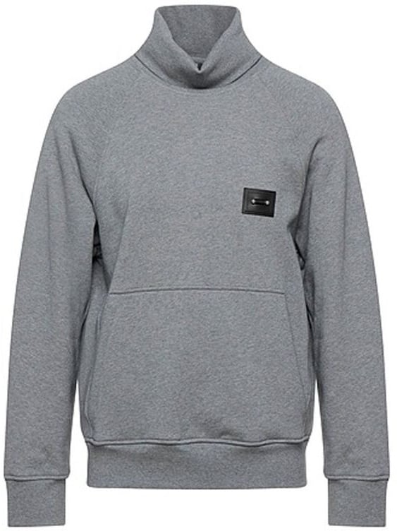 Neil Barrett Neil Barrett Gray Cotton Sweatshirt Grijs