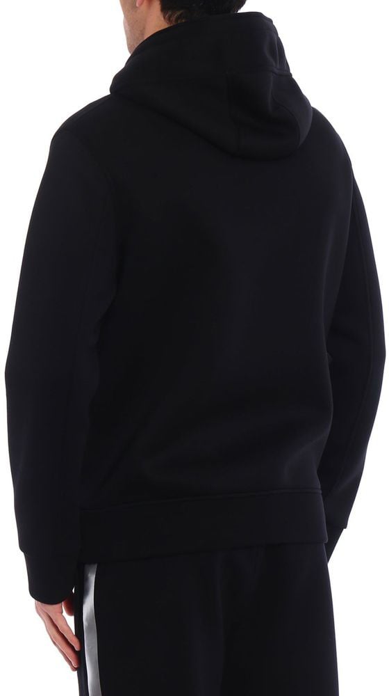 Neil Barrett Neil Barrett Black Cotton Sweatshirt Zwart