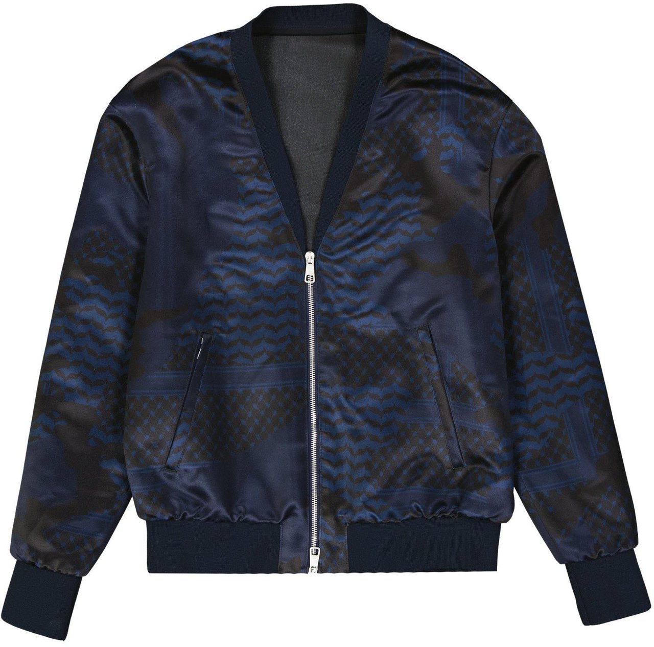 Neil Barrett Neil Barrett Bomber Jacket Blauw