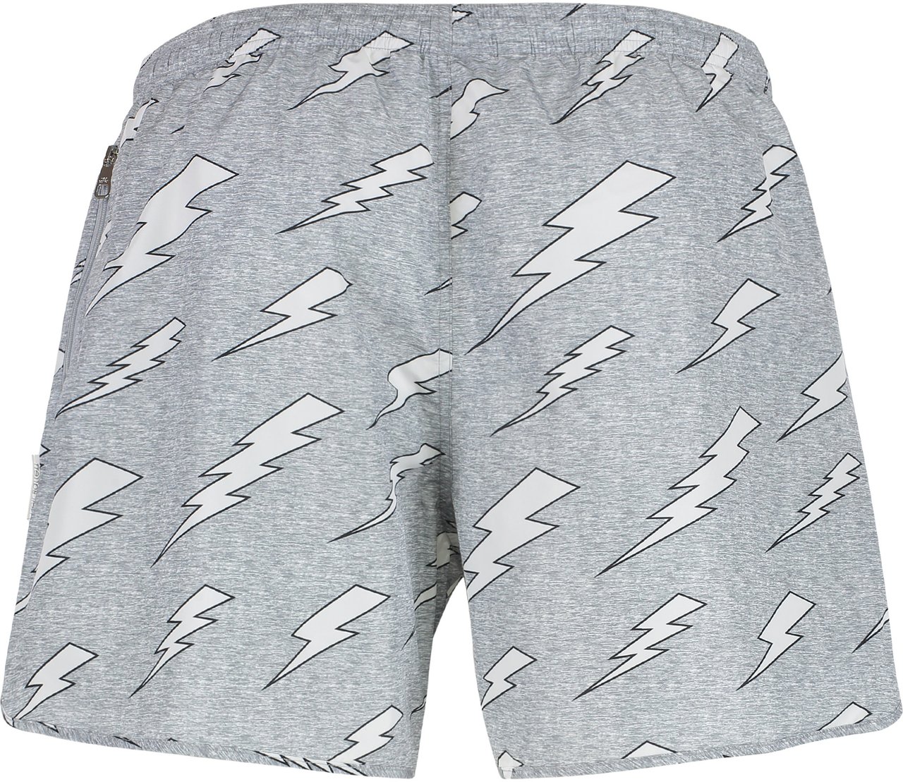 Neil Barrett Printed swim shorts Grijs