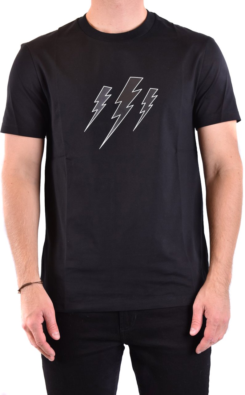 Neil Barrett T-shirts Black Zwart