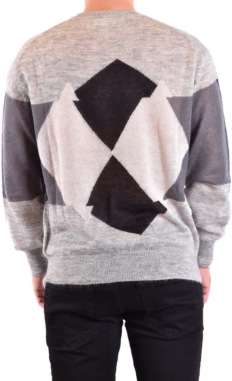 Neil Barrett Sweaters Gray Grijs