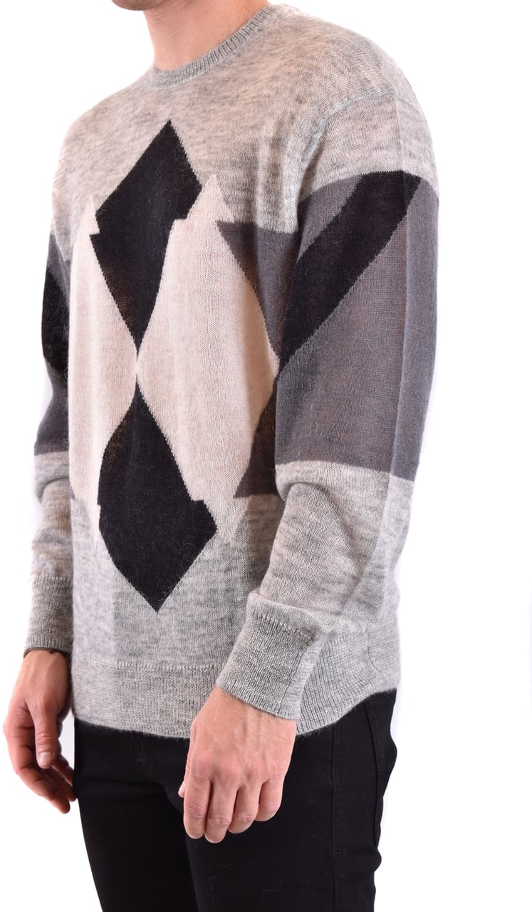 Neil Barrett Sweaters Gray Grijs