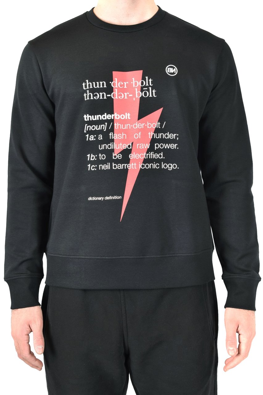 Neil Barrett Sweatshirts Black Zwart