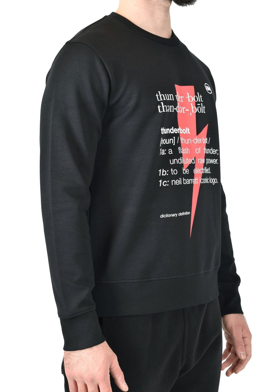 Neil Barrett Sweatshirts Black Zwart