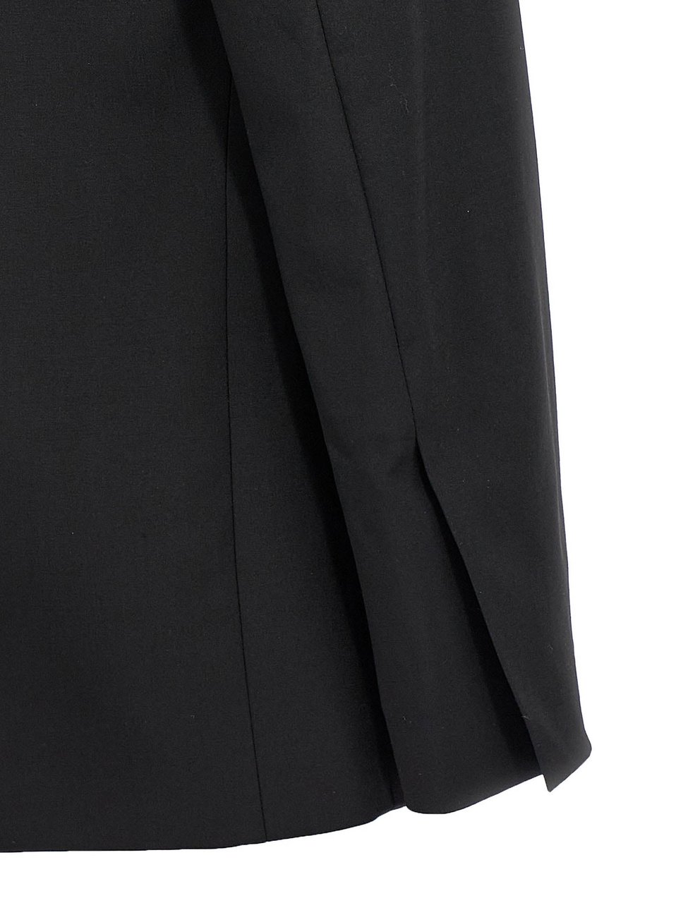Nensi Dojaka Black Virgin Wool Blazer Zwart