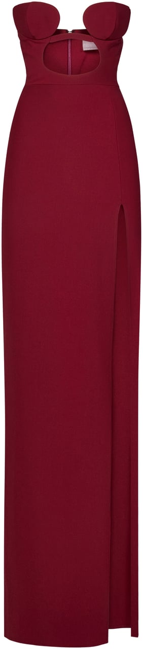 Nensi Dojaka Nensi Dojaka Dresses Bordeaux Rood