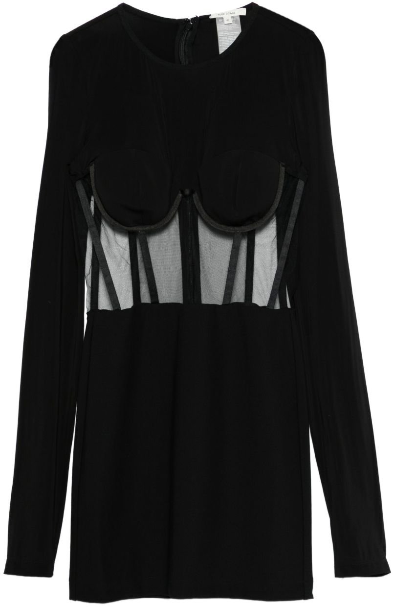 Nensi Dojaka Nensi Dojaka Dresses Black Zwart