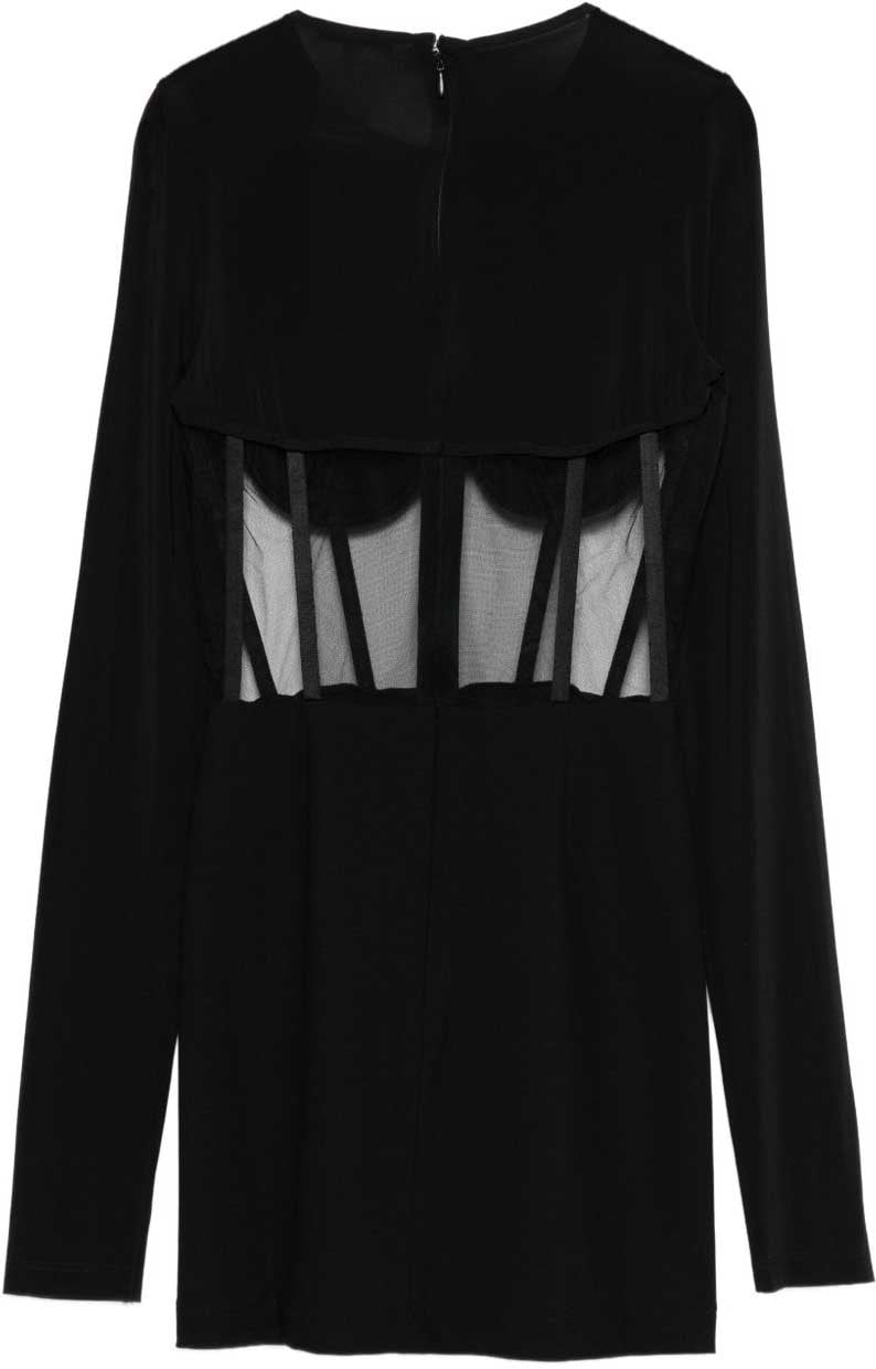 Nensi Dojaka Nensi Dojaka Dresses Black Zwart