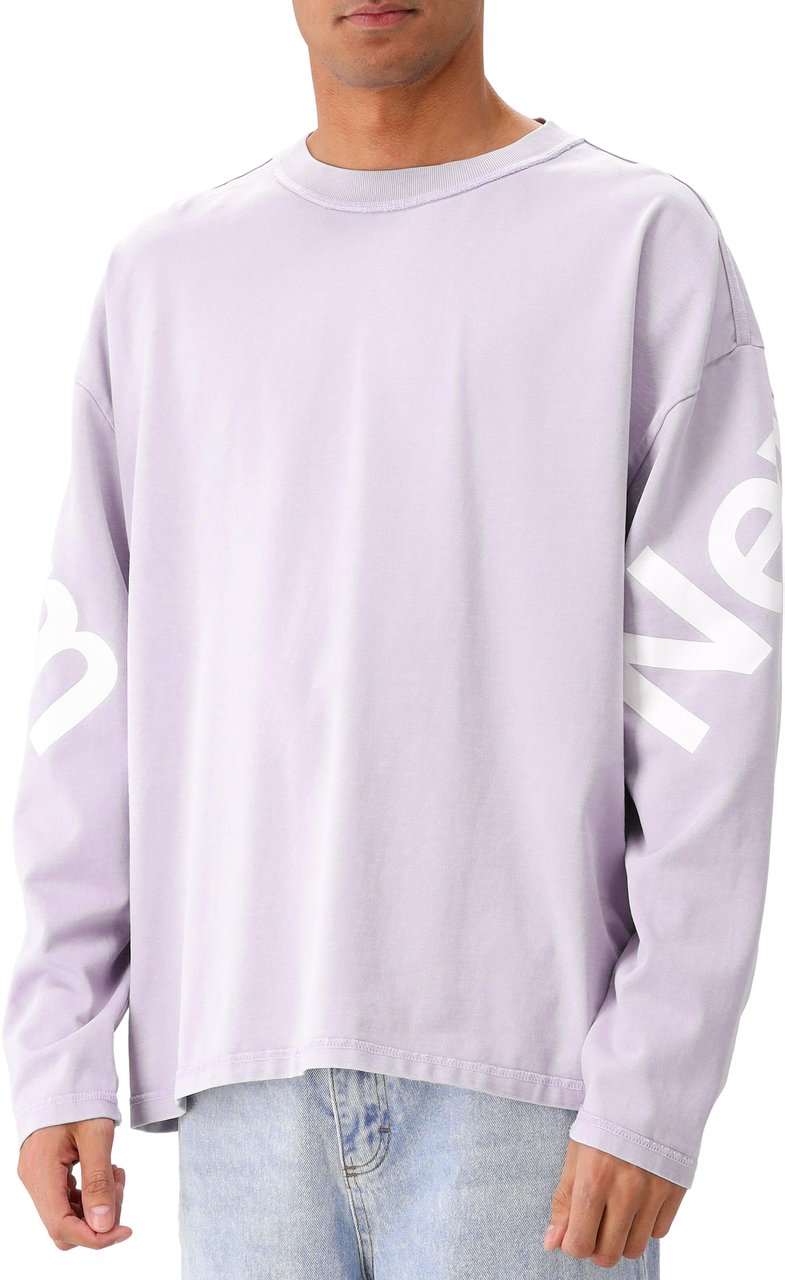 New Amsterdam Surf Association New Amsterdam Sweater Paars Big Logo Paars