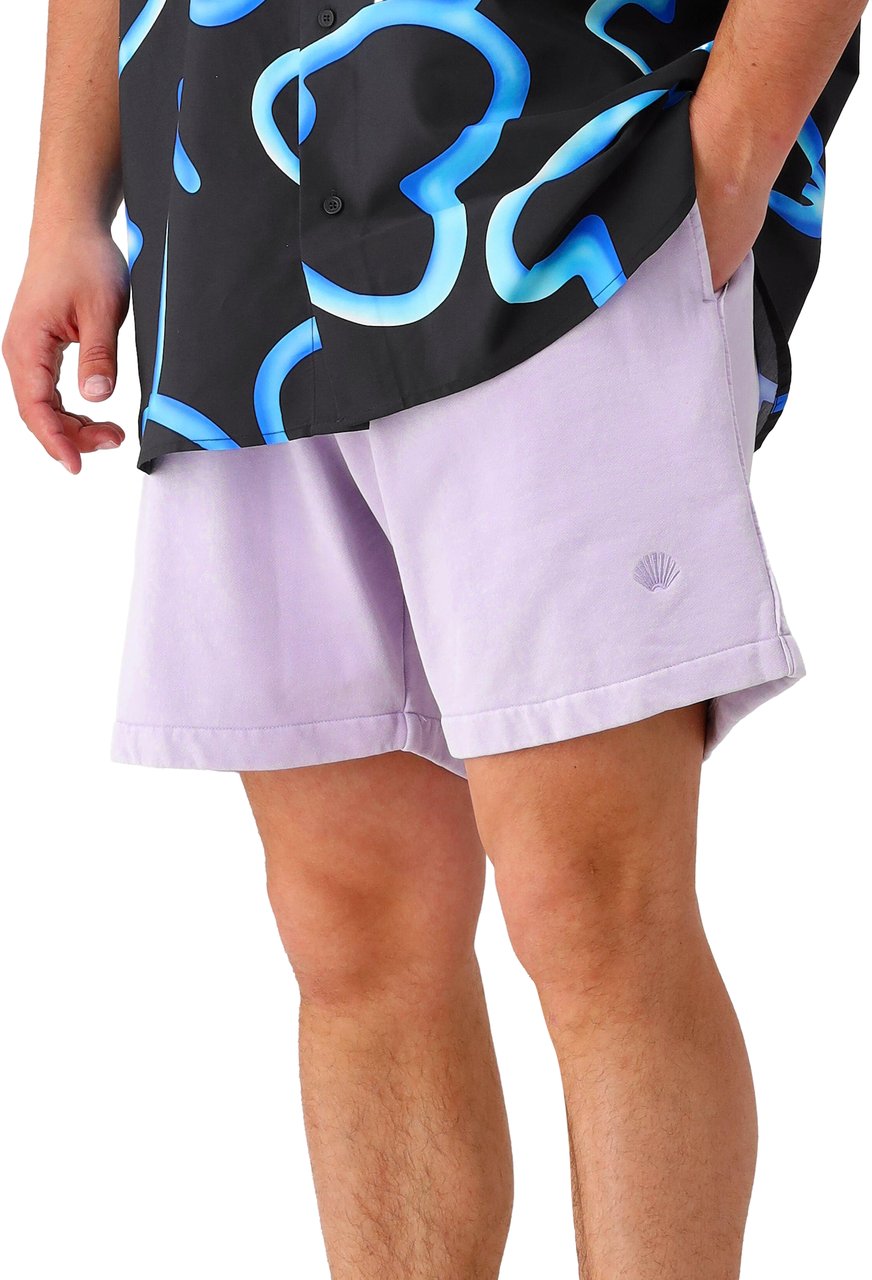 New Amsterdam Surf Association New Amsterdam Korte Broek Paars Classic Logo Paars