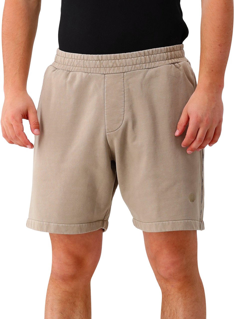 New Amsterdam Surf Association New Amsterdam Korte Broek Bruin Classic Logo Groen