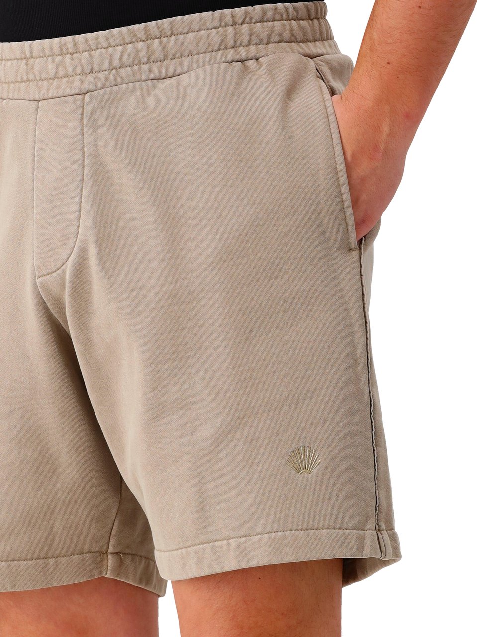 New Amsterdam Surf Association New Amsterdam Korte Broek Bruin Classic Logo Groen