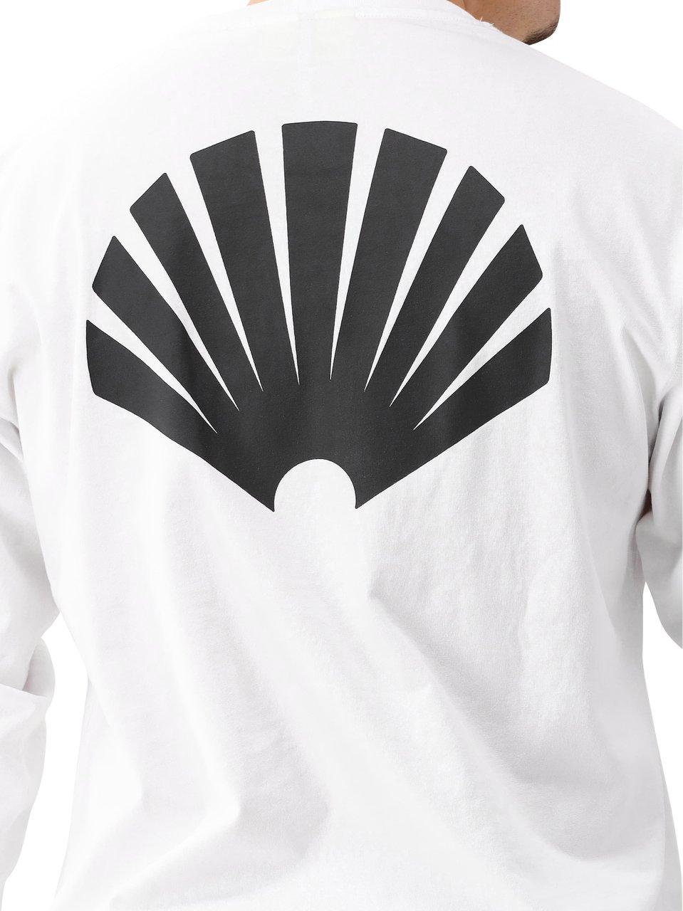 New Amsterdam Surf Association New Amsterdam Longsleeve Wit Logo Wit