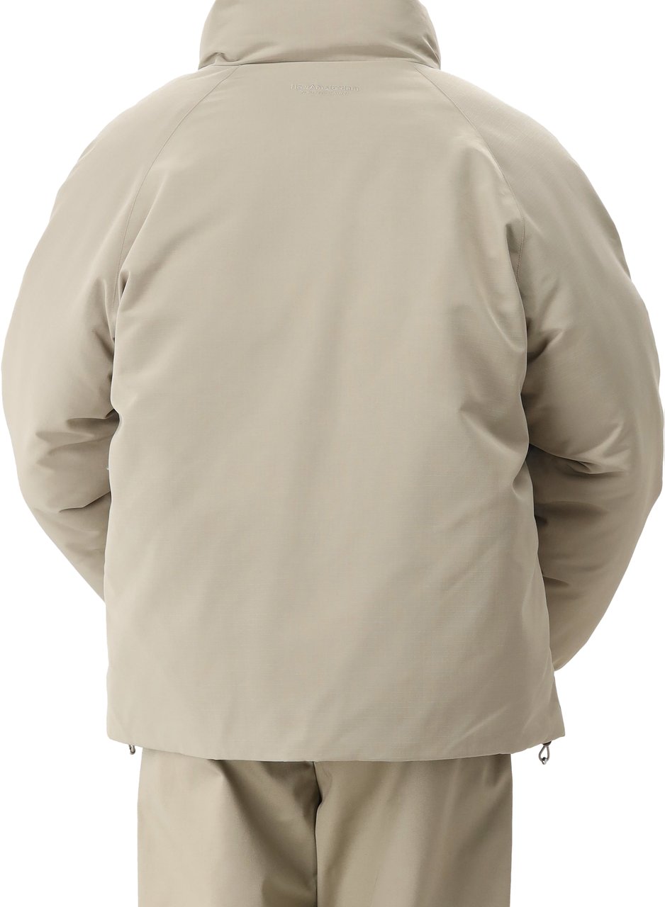 New Amsterdam Surf Association New Amsterdam Jas Beige Reversible Safety Jacket Groen