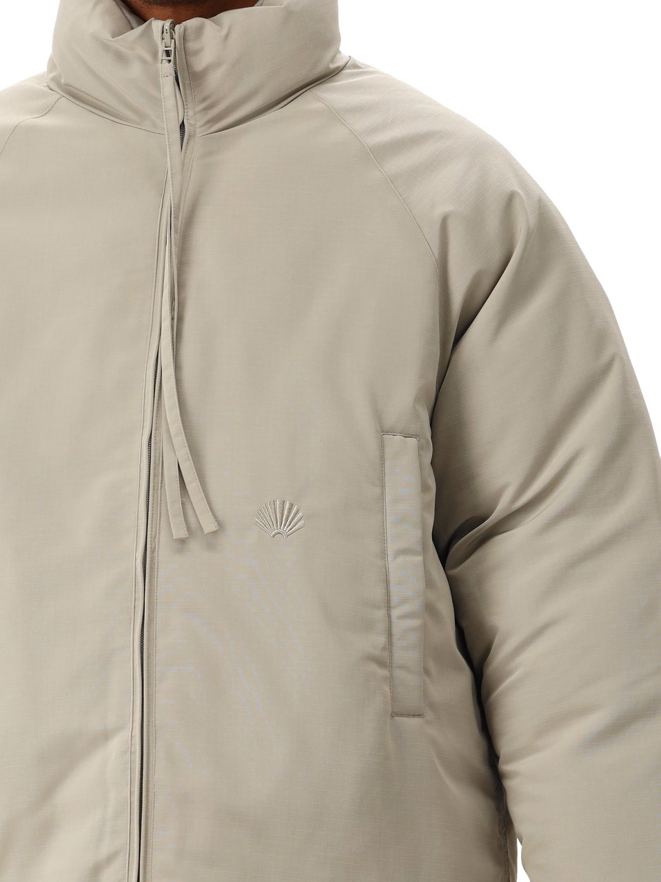 New Amsterdam Surf Association New Amsterdam Jas Beige Reversible Safety Jacket Groen