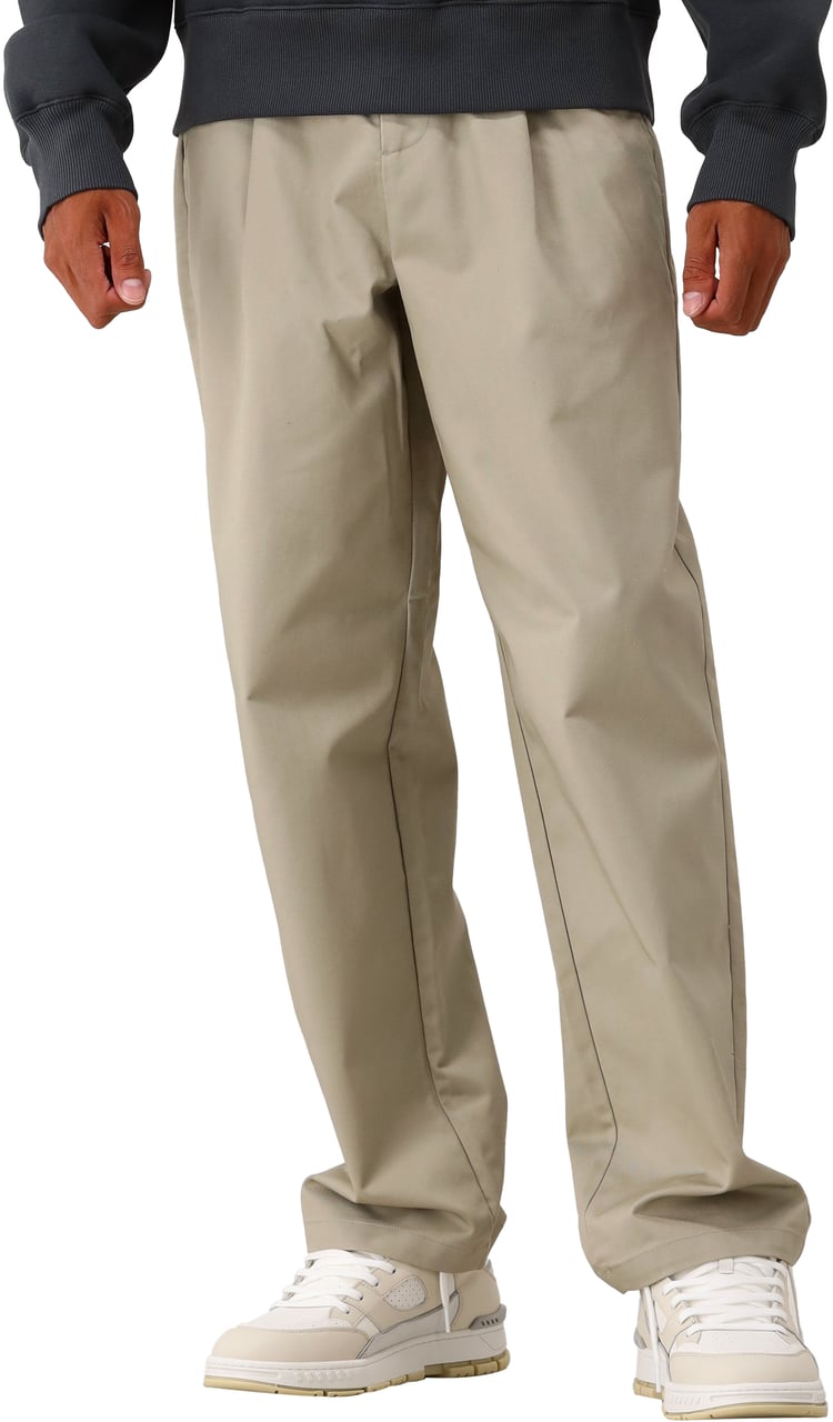 New Amsterdam Surf Association New Amsterdam Broek Beige Reworked Trousers Groen