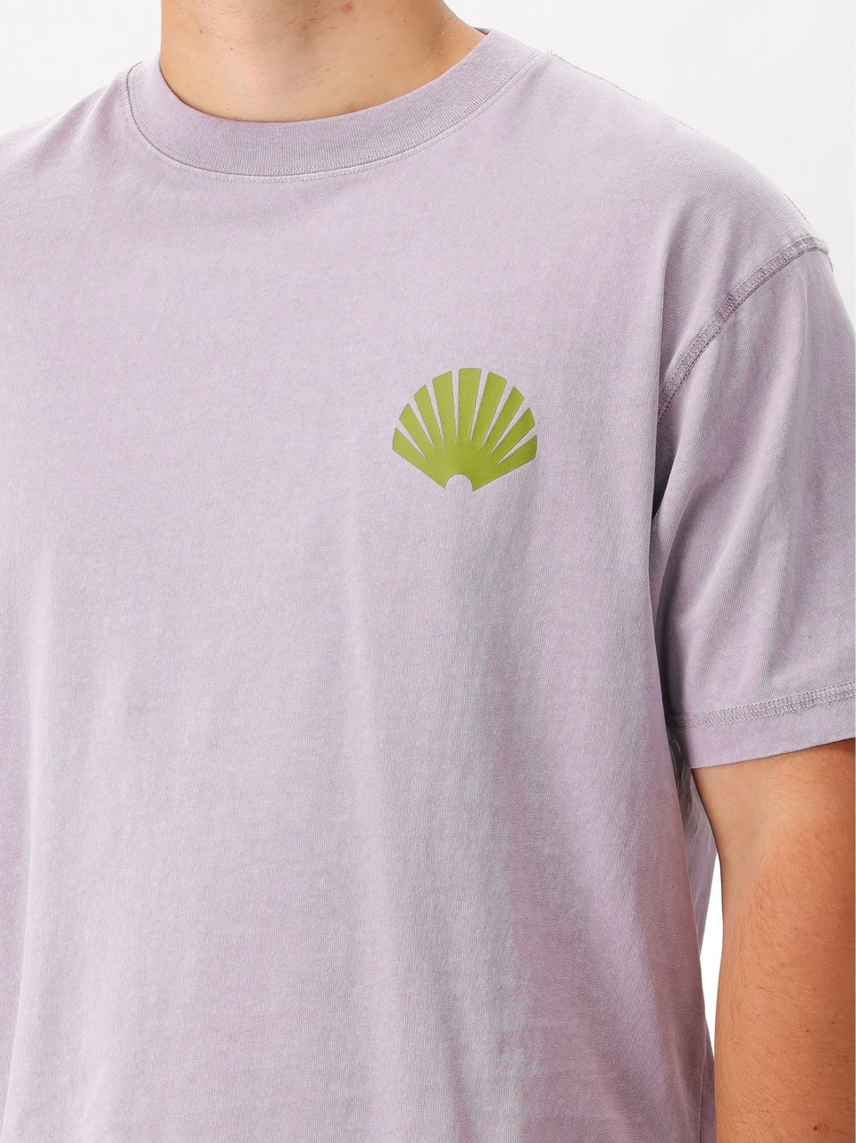 New Amsterdam Surf Association New Amsterdam T-Shirt Paars Logo Tee Sea Paars