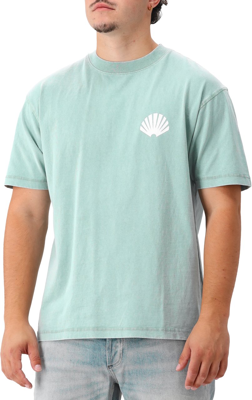 New Amsterdam Surf Association New Amsterdam T-Shirt Blauw Logo Tee Blauw