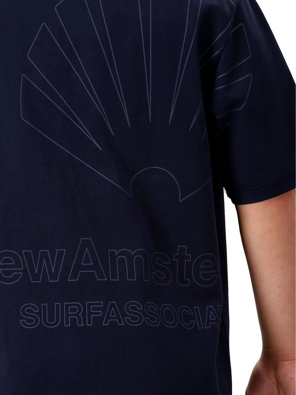 New Amsterdam Surf Association New Amsterdam Surf Association T-shirt Blauw Big Logo Blauw