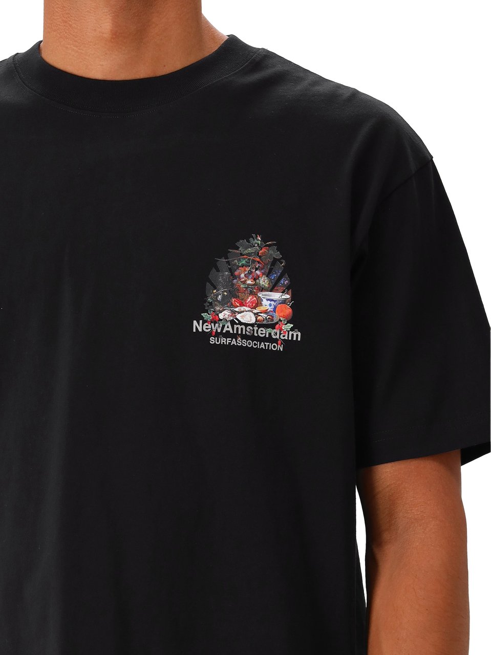 New Amsterdam Surf Association New Amsterdam T-shirt Zwart Buffet Zwart