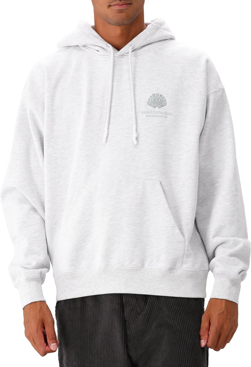 New Amsterdam Surf Association New Amsterdam Hoodie Grijs Logo Grijs