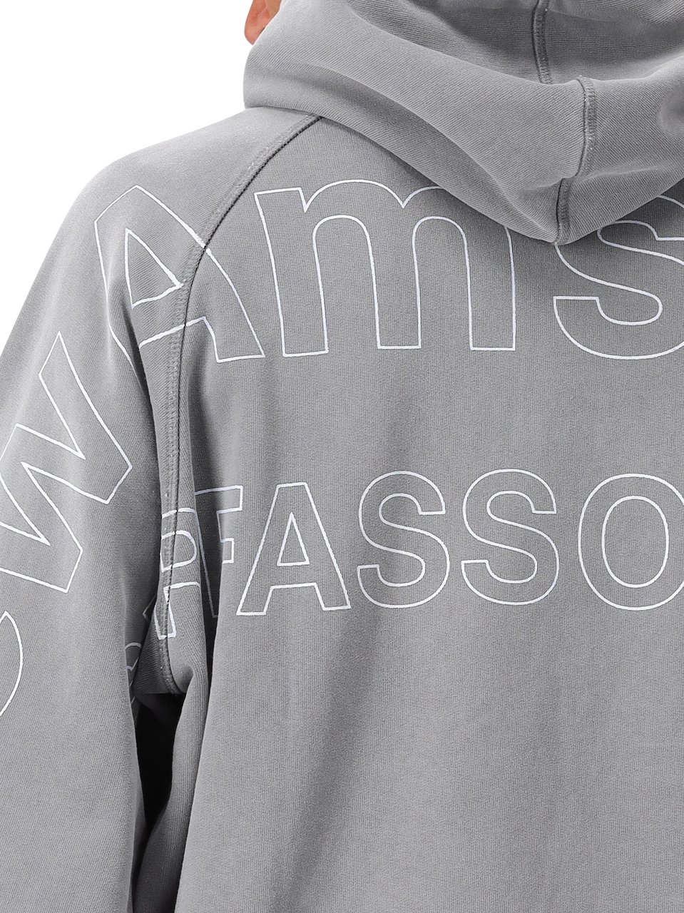 New Amsterdam Surf Association New Amsterdam Hoodie Grijs Logo Line Grijs