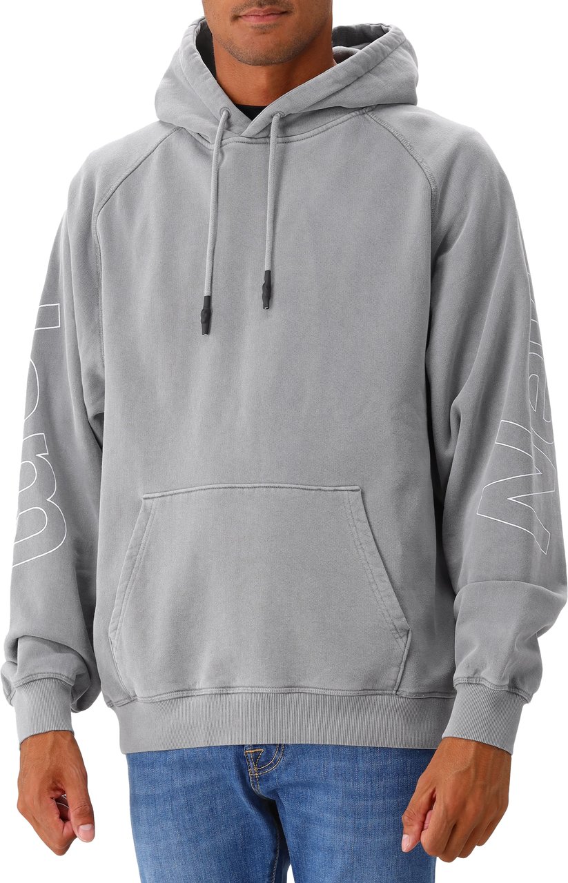 New Amsterdam Surf Association New Amsterdam Hoodie Grijs Logo Line Grijs