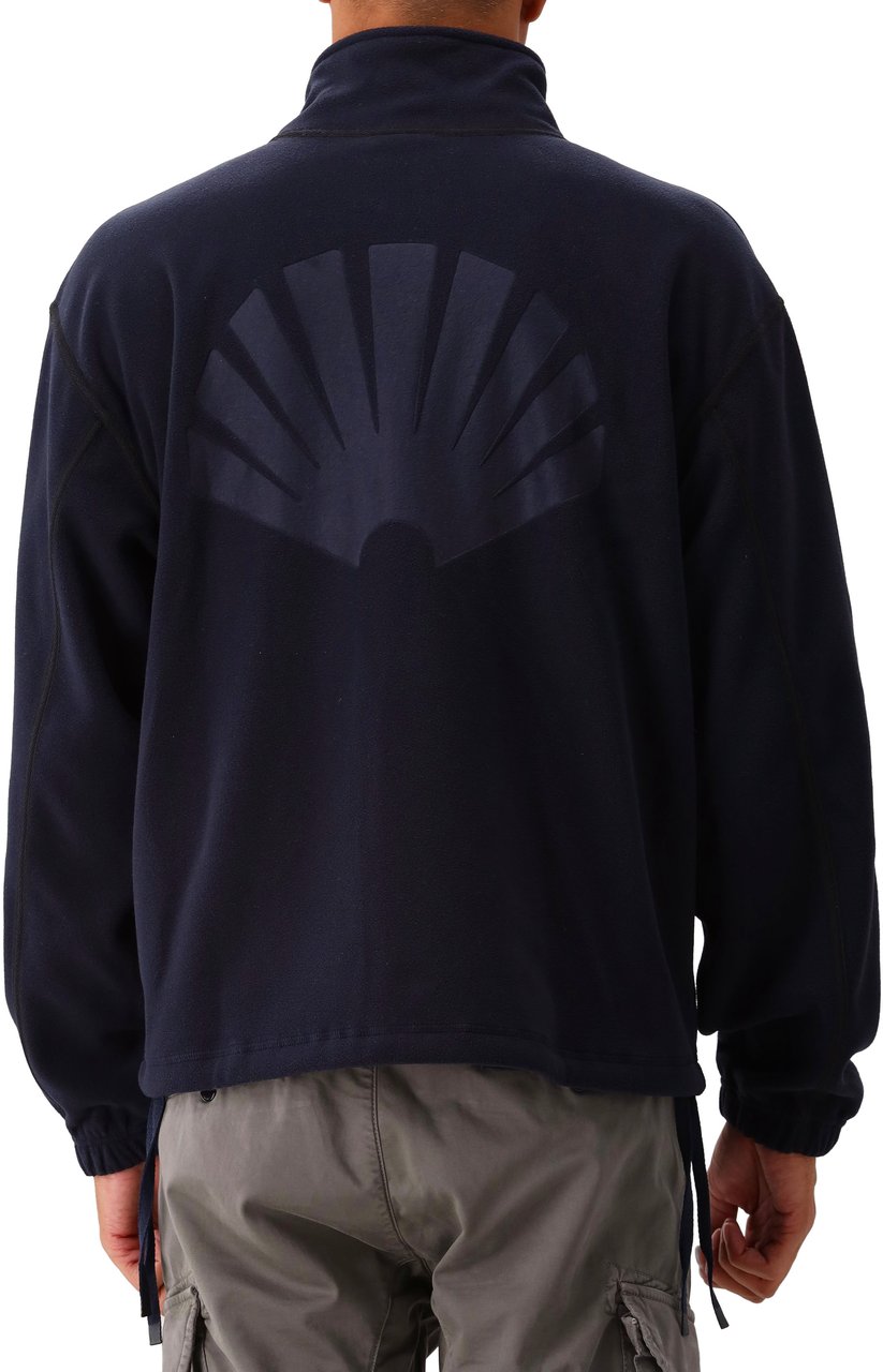New Amsterdam Surf Association New Amsterdam Vest Blauw Fleece Zip Blauw