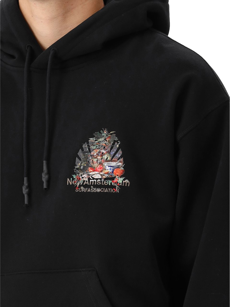 New Amsterdam Surf Association New Amsterdam Surf Association Hoodie Zwart Buffet Zwart