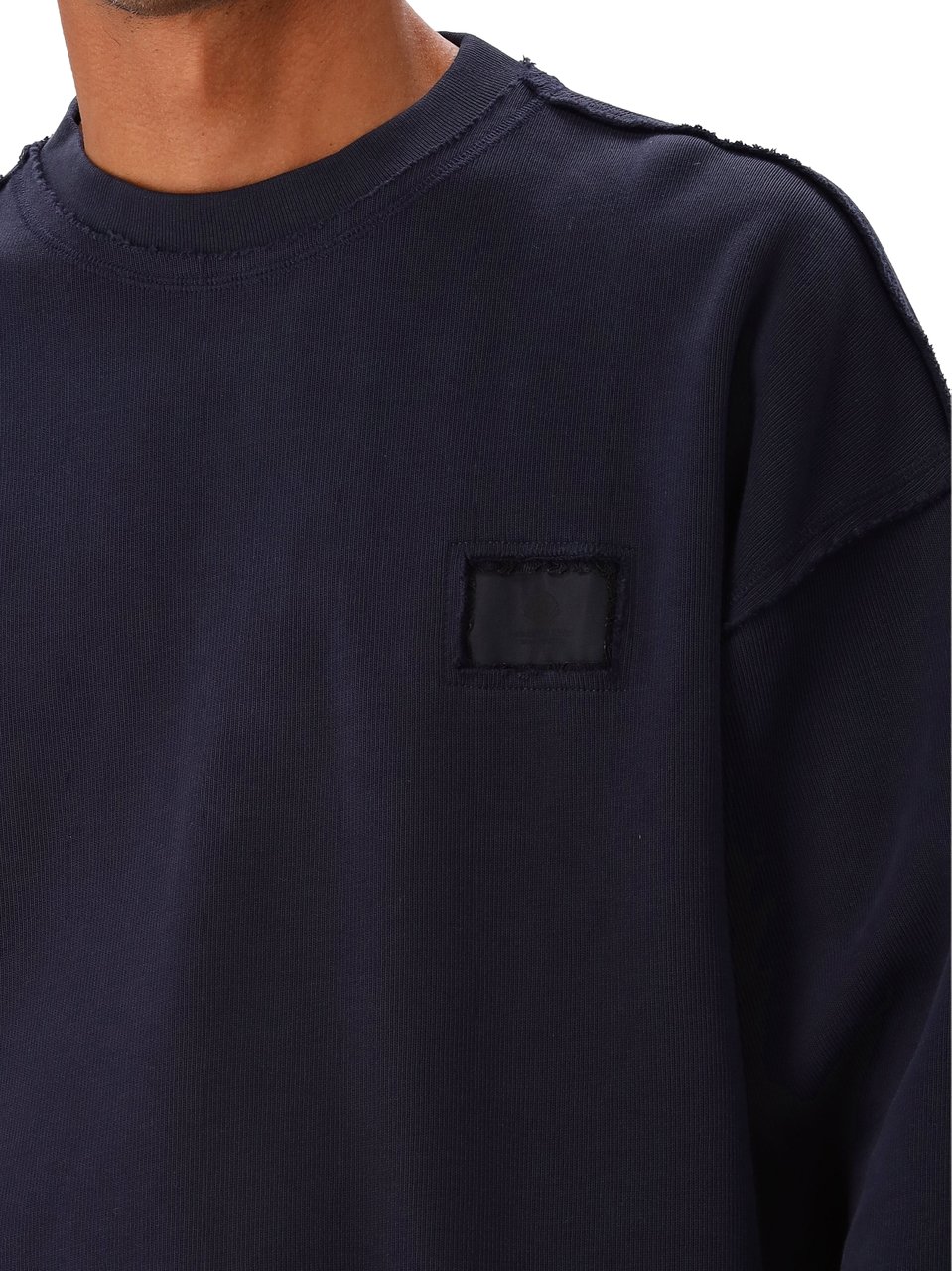 New Amsterdam Surf Association New Amsterdam Sweater Blauw Lace Crewneck Blauw
