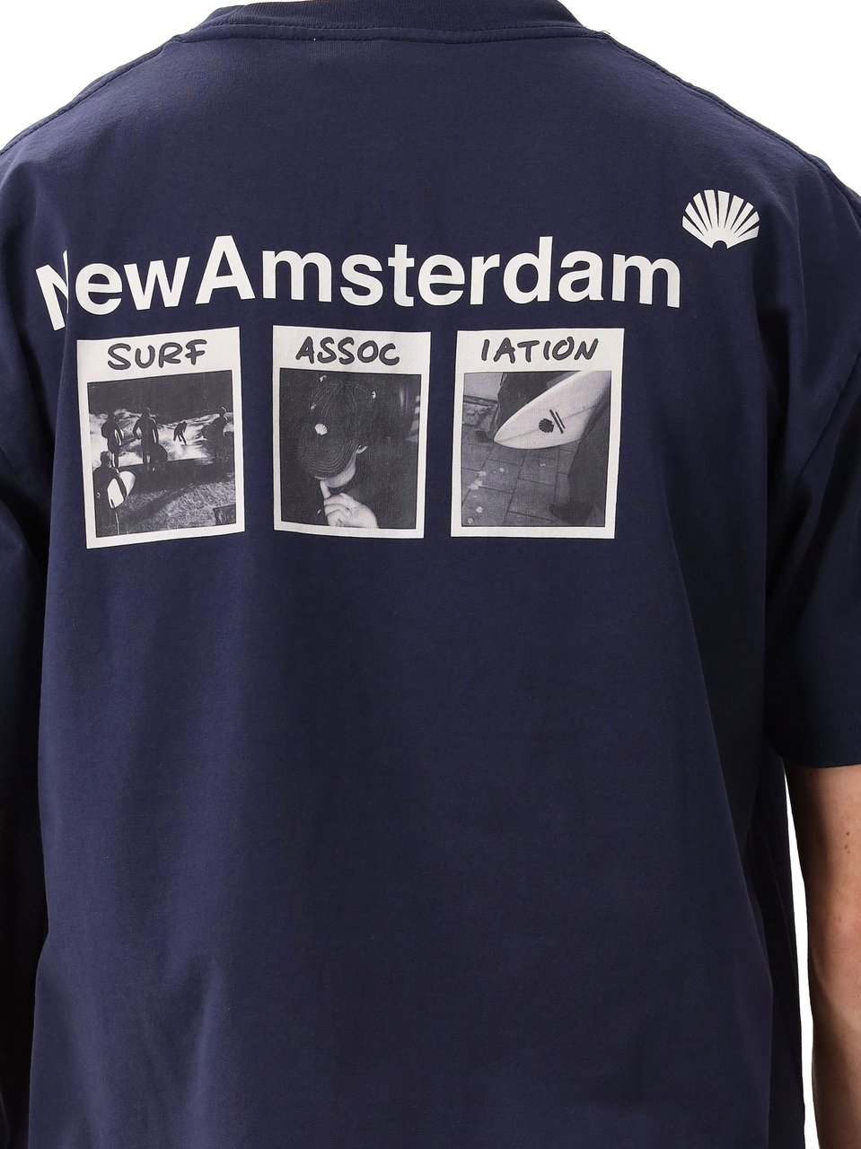 New Amsterdam Surf Association New Amsterdam T-Shirt Blauw Photo Blauw