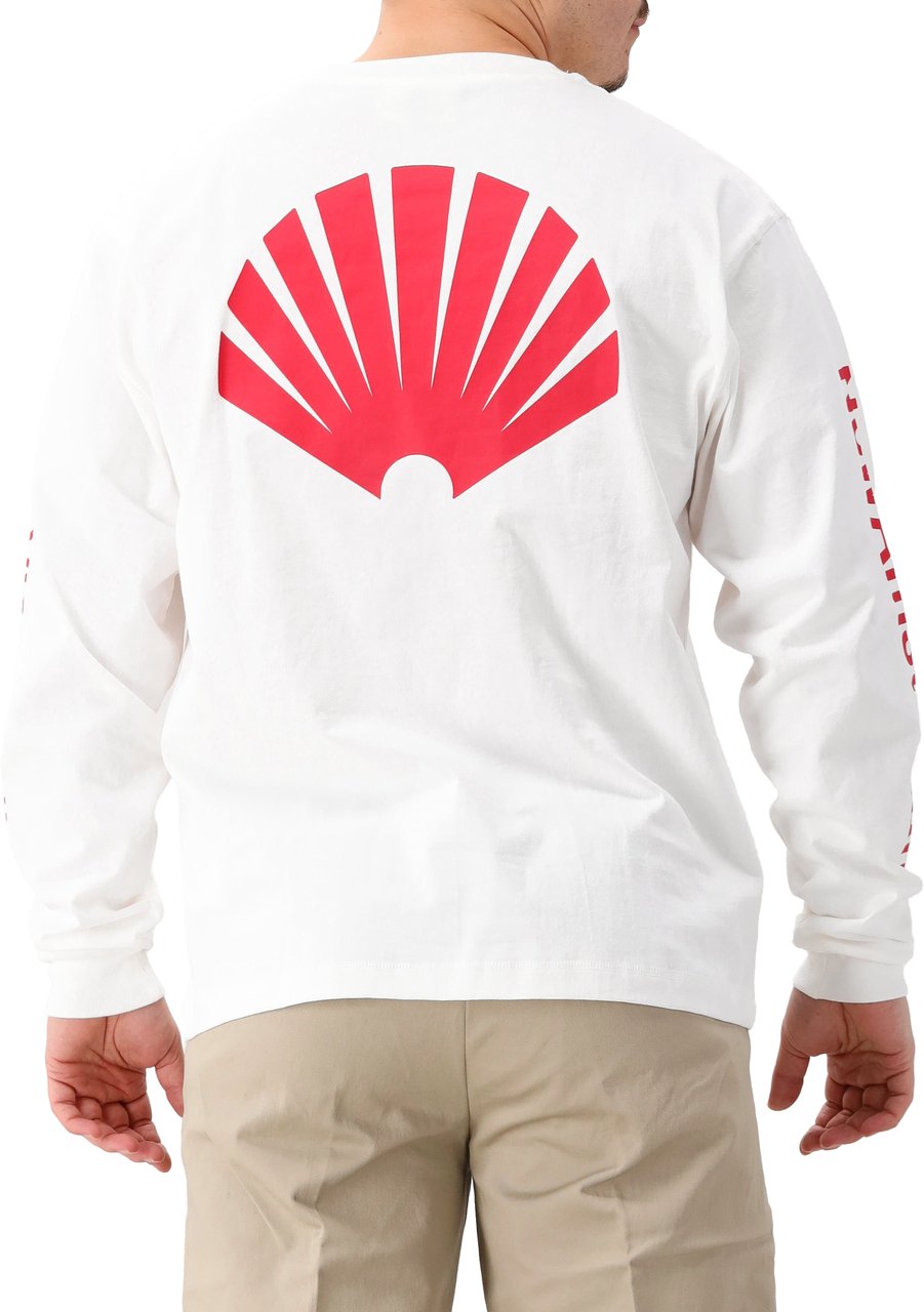 New Amsterdam Surf Association New Amsterdam Longsleeve Wit Washed Wit