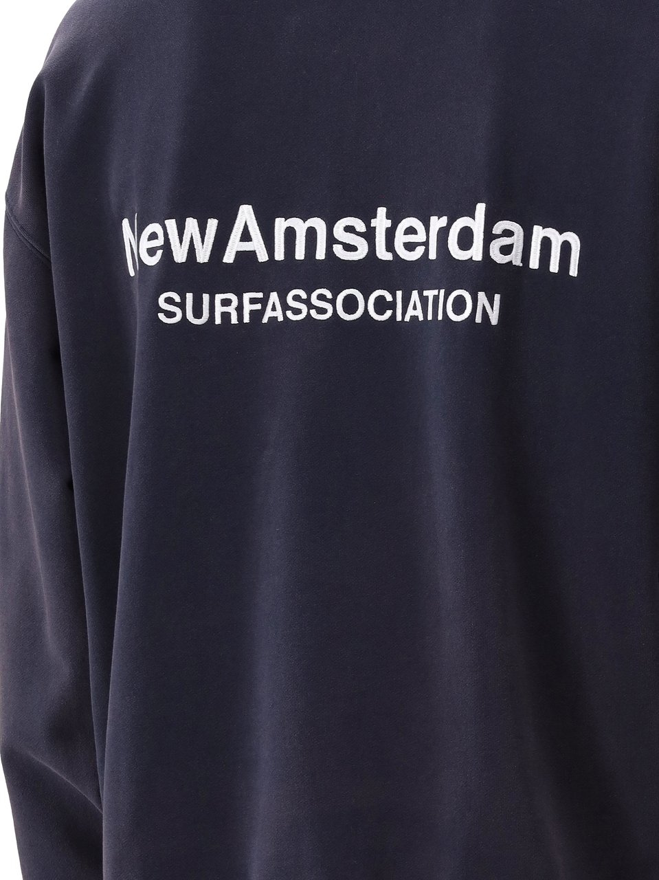 New Amsterdam Surf Association New Amsterdam Sweater Blauw Logo Crewneck Blauw