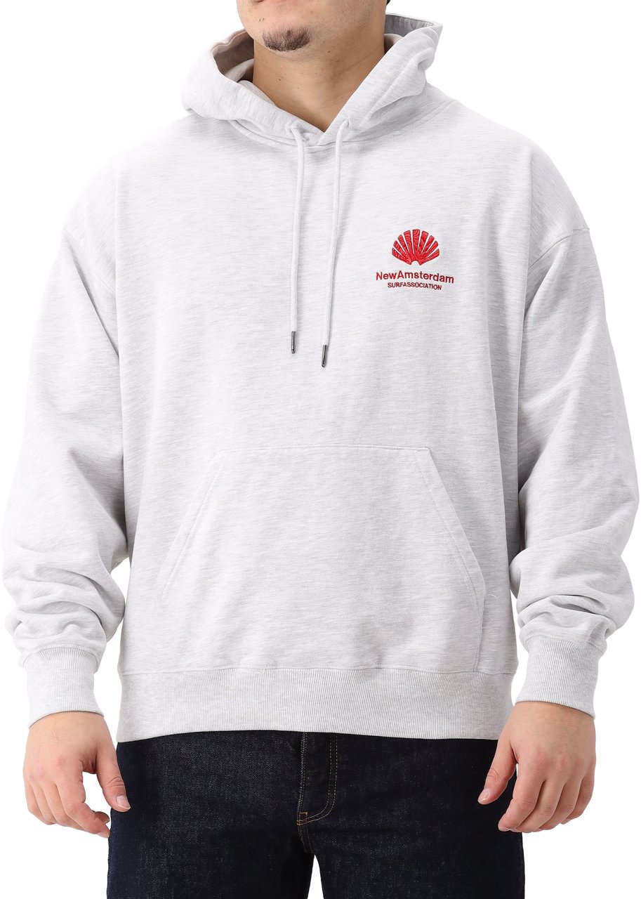 New Amsterdam Surf Association New Amsterdam Hoodie Grijs Logo Grijs