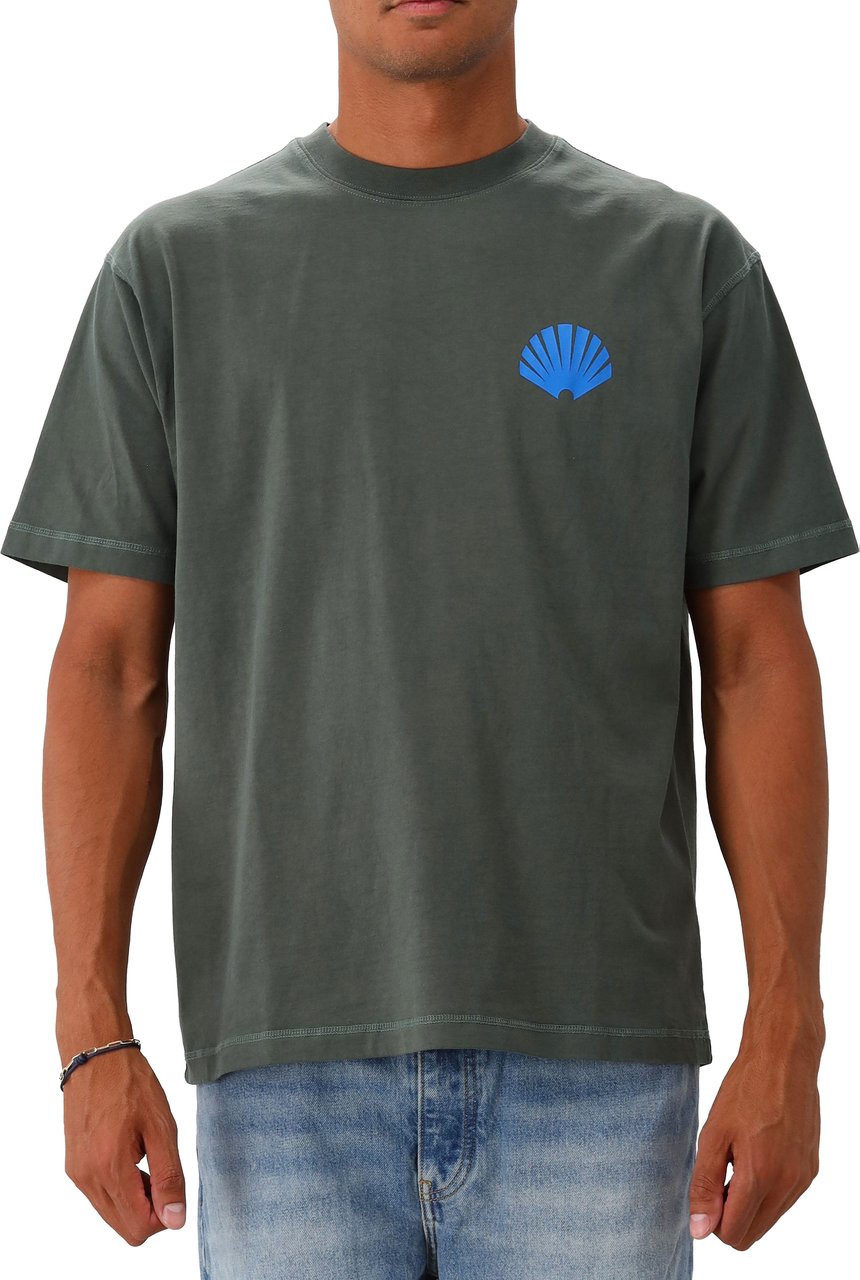 New Amsterdam Surf Association New Amsterdam T-shirt Groen Logo Tee Groen