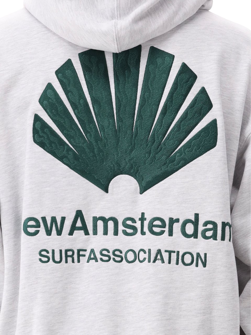 New Amsterdam Surf Association New Amsterdam Hoodie Grijs Logo Grijs