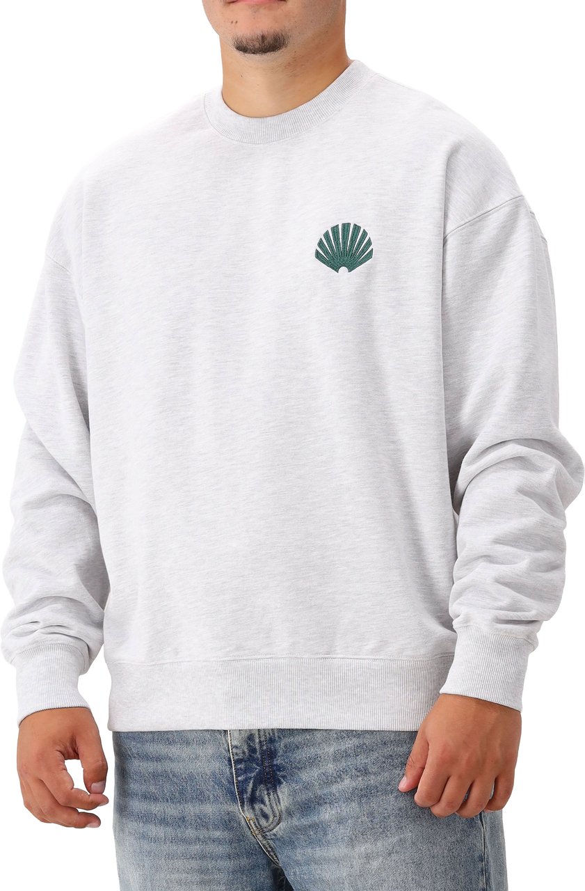 New Amsterdam Surf Association New Amsterdam Sweater Grijs Logo Grijs