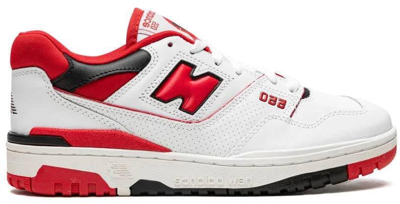 New Balance New Balance 550 White Red Rood